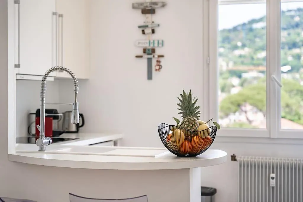 Superbe Appartement Vue Mer Gallia Cannes France