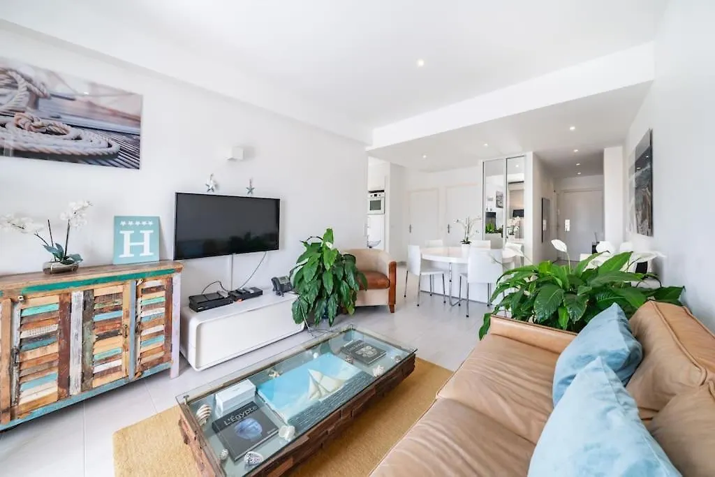 Superbe Appartement Vue Mer Gallia Cannes France