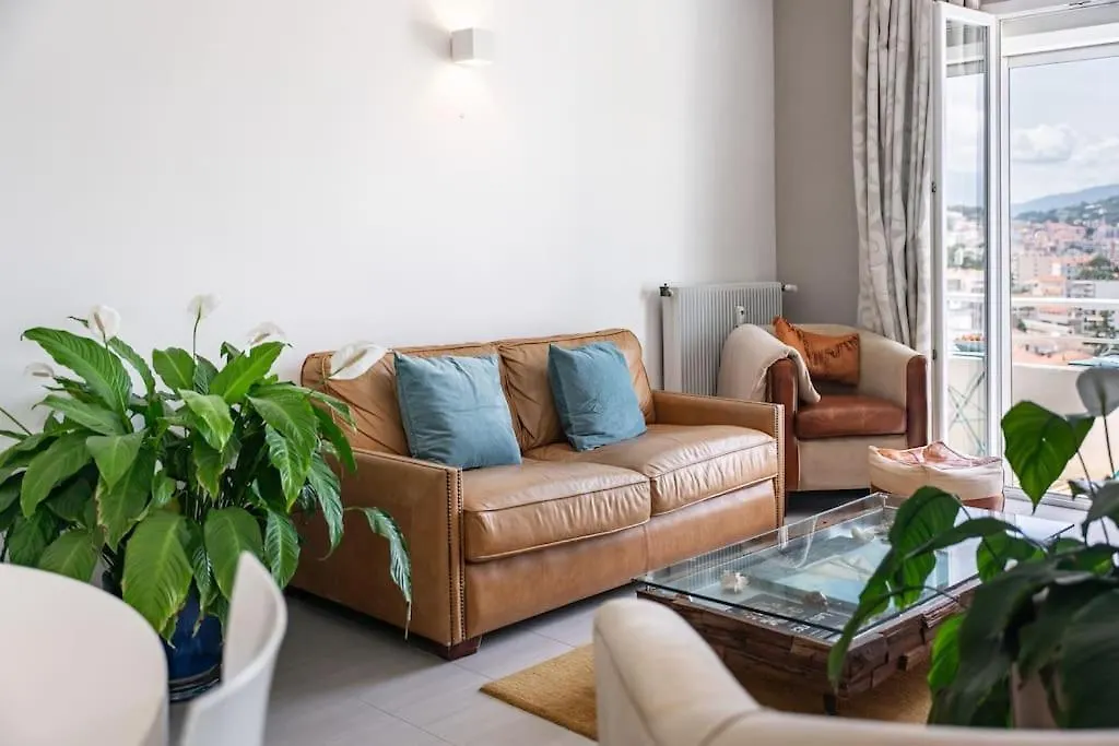 Superbe Appartement Vue Mer Gallia Cannes 0*,